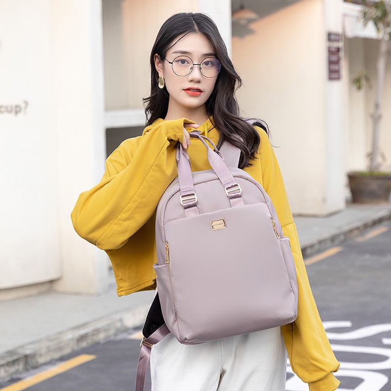 Balo Đi Học, Đi Làm Đựng Laptop 15.6 inch chống sốc Chống Thấm Nước Thời Trang Cho Nữ