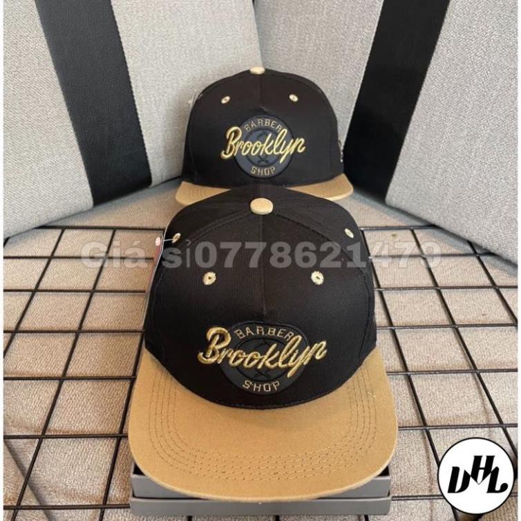 nón snapback vá kết thêu broo thời trang nam