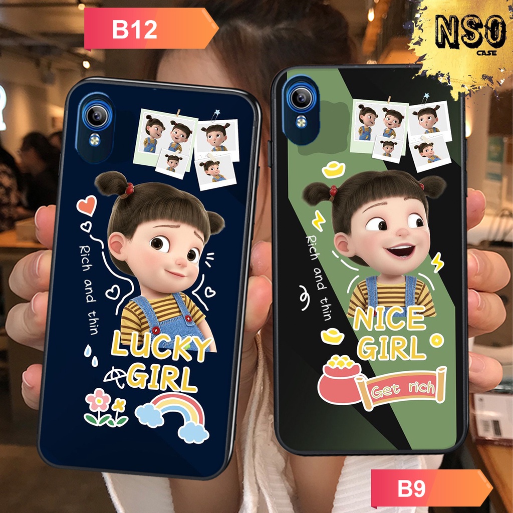 HÀNG HOT   Ốp Vivo Y91(1814) - Vivo Y91c(1820) - Vivo Y93 in hình Girl cute