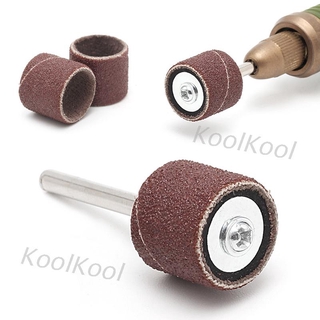 Bộ 10 đầu mài nhám 120# 12.5mm và trục quay 3.17mm tiện dụng để làm móng
