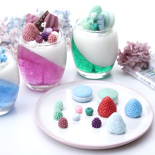 Khuôn Silicon Làm Bánh Macaron Hình Trái Cây Xinh Xắn