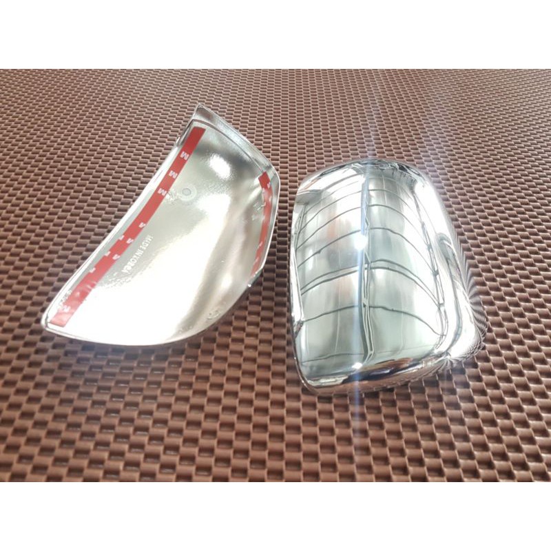 Ốp gương chiếu hậu xe Kia Morning 2012-2019 không khuyết mạ crom