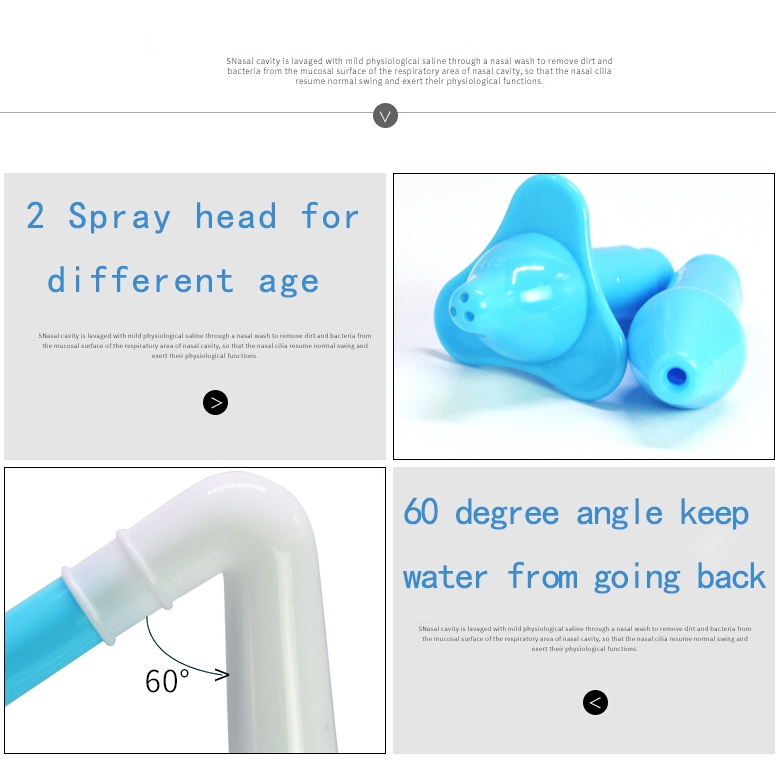 Bình rỗng làm sạch mũi chống suyễn 300/500ml