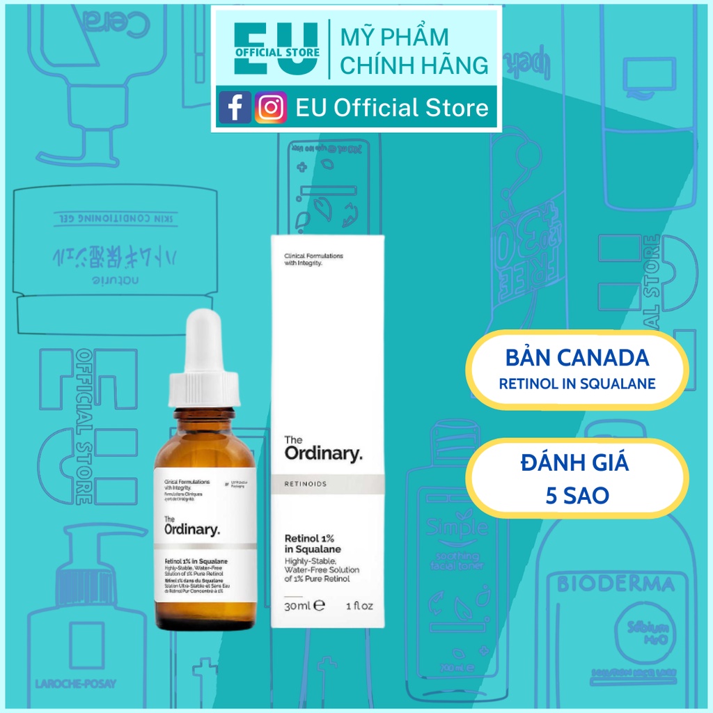 Serum The Ordinary Retinol 1%/0.5% In Squalane