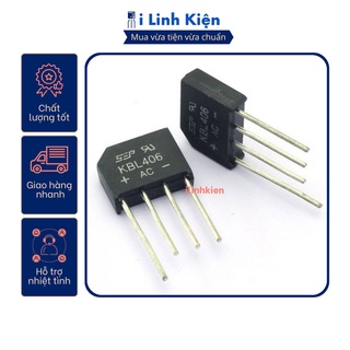 KBL406 Diode cầu 4A 600V DIP-4