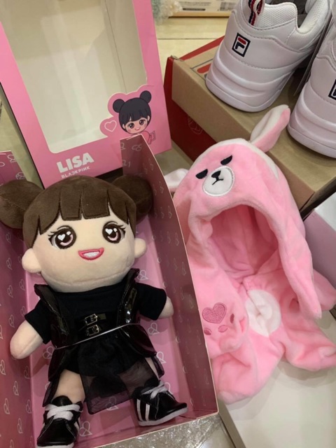 Doll Blackpink [KILLTHISLOVE] Búp bê BLACKPINK PLUSH DOLL Lisa Jisoo Jennie Rose