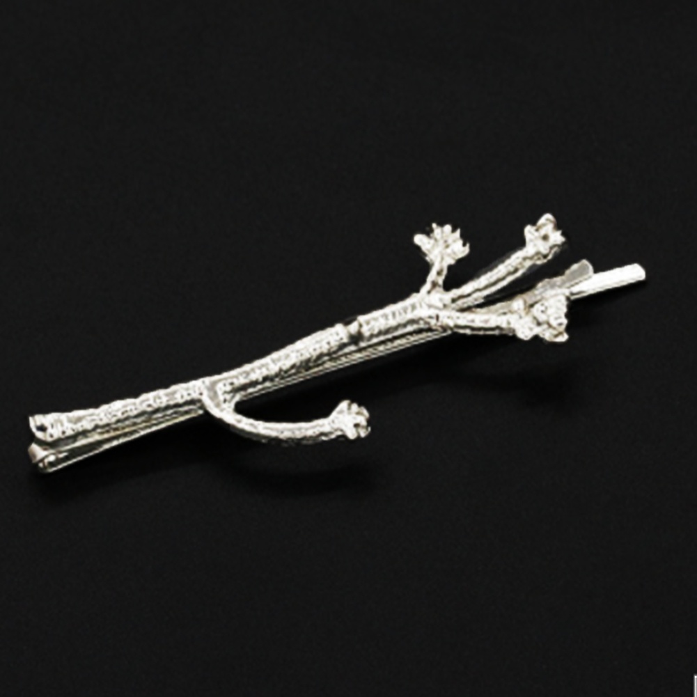 Kẹp tóc hình nhánh cây phong cách vintage xinh xắn