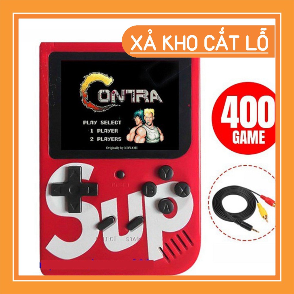 Máy Chơi Game SUP 400 SUP400 Cầm Tay G1 Plus 400 In 1 - HƠN 400 TRÒ CHƠI