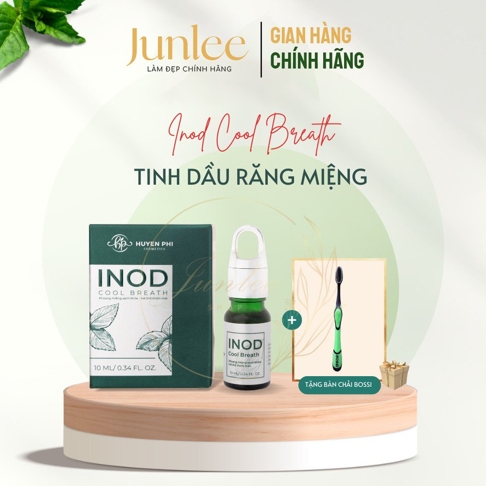 Tinh dầu răng miệng inod huyền phi  thơm miệng khử mùi hôi giảm nhiệt miệng ngừa sâu răng - junleelàmđẹpchínhhãng
