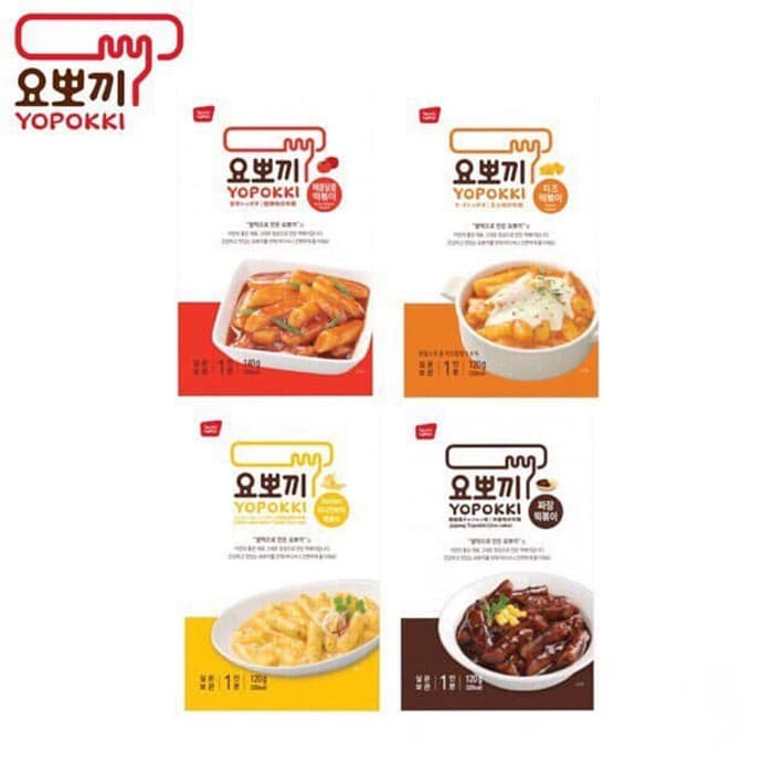[Mã 156FMCGSALE hoàn 8% đơn 500K] (7 vị) Bánh gạo Hàn Quốc Yopokki Topokki gói 140gr | BigBuy360 - bigbuy360.vn