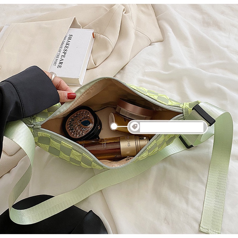 Túi đeo chéo IELGY phong cách Hàn Quốc nhiều màu tùy chọn cho nữ