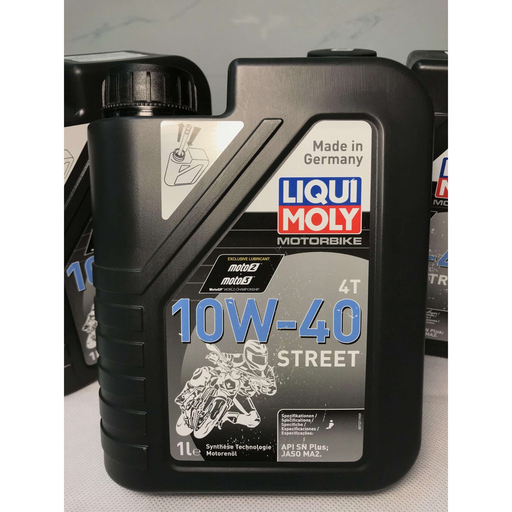 Nhớt Xe Số LIQUI MOLY STREET 10w40 1L Nhập Khẩu Đức