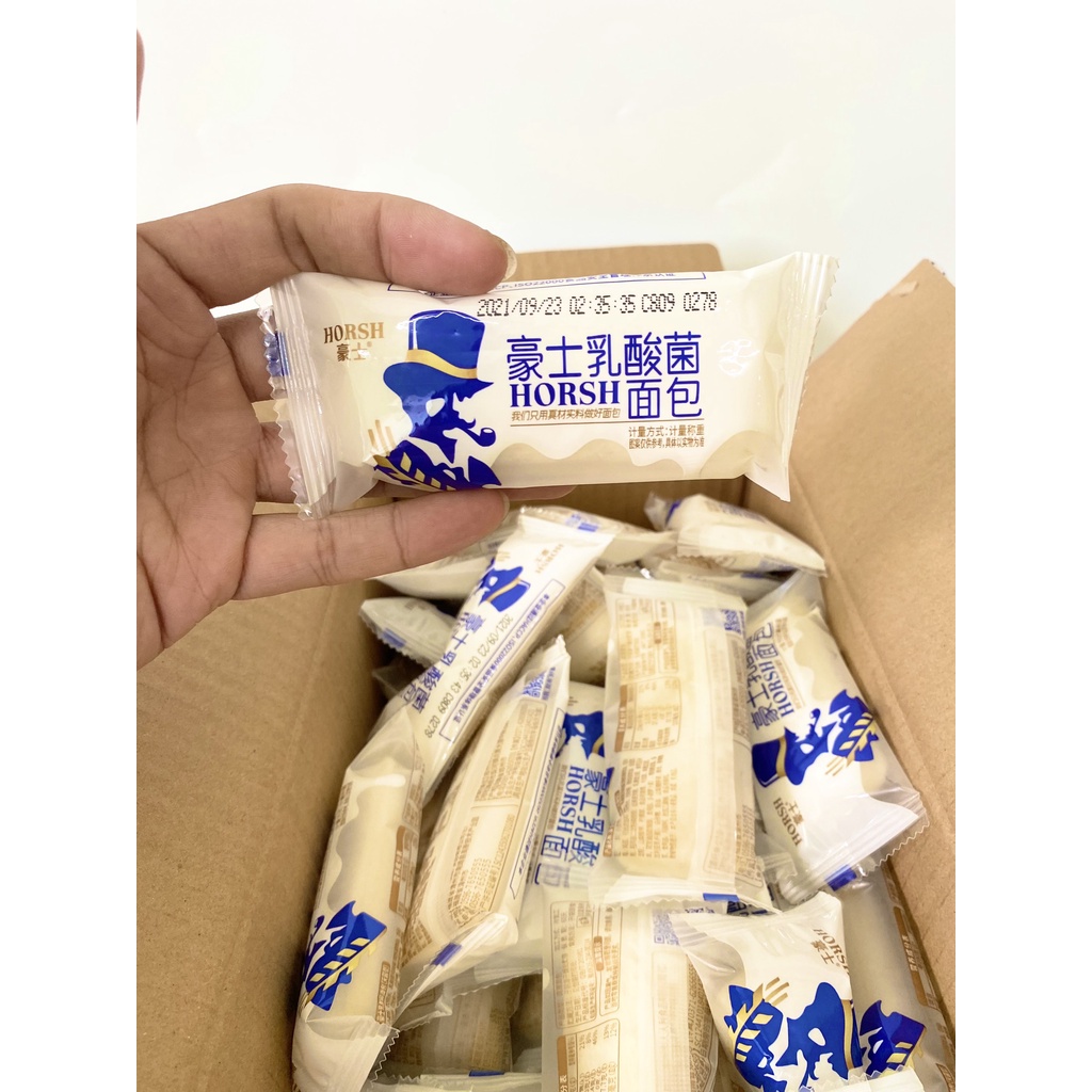 BÁNH SỮA CHUA ĐÀI LOAN HORSH HIỆU ÔNG GIÀ THƠM NGON - DATE MỚI