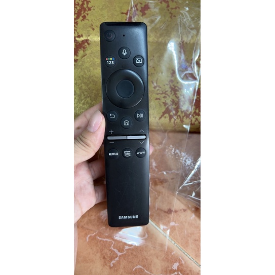 Điều khiển Tivi Samsung Giọng Nói TU (Hàng Zin Theo Máy Mới 75%)