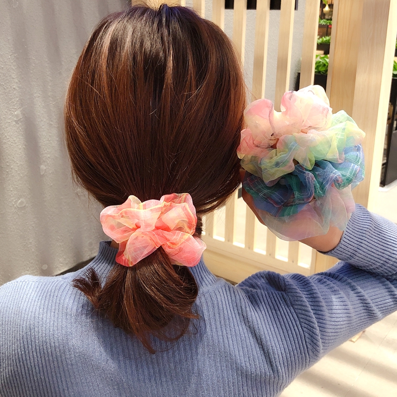 INS Scrunchies Dây buộc tóc hoa | BigBuy360 - bigbuy360.vn