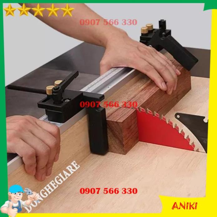 Cữ Chặn Gỗ Chỉ Vạch Cho Máy Phay Máy Cưa Bàn DIY Làm Mộc QE033