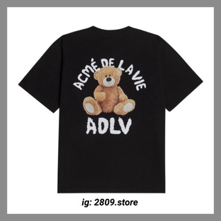 Áo thun adlv - teddy bear black
