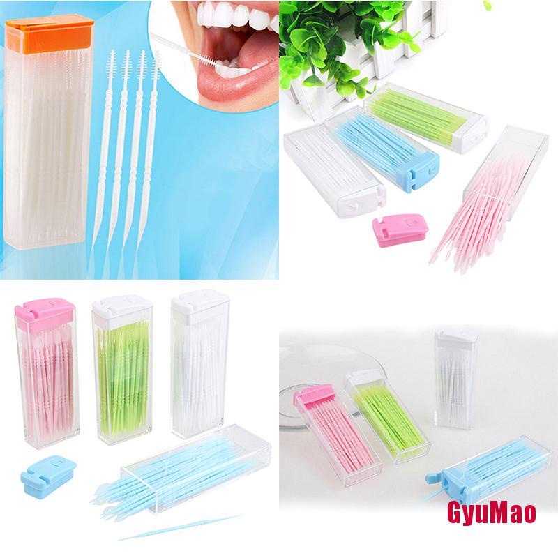 Bàn Chải Đánh Răng 2 Chiều Màu Hồng Di Động Kèm Hộp Đựng