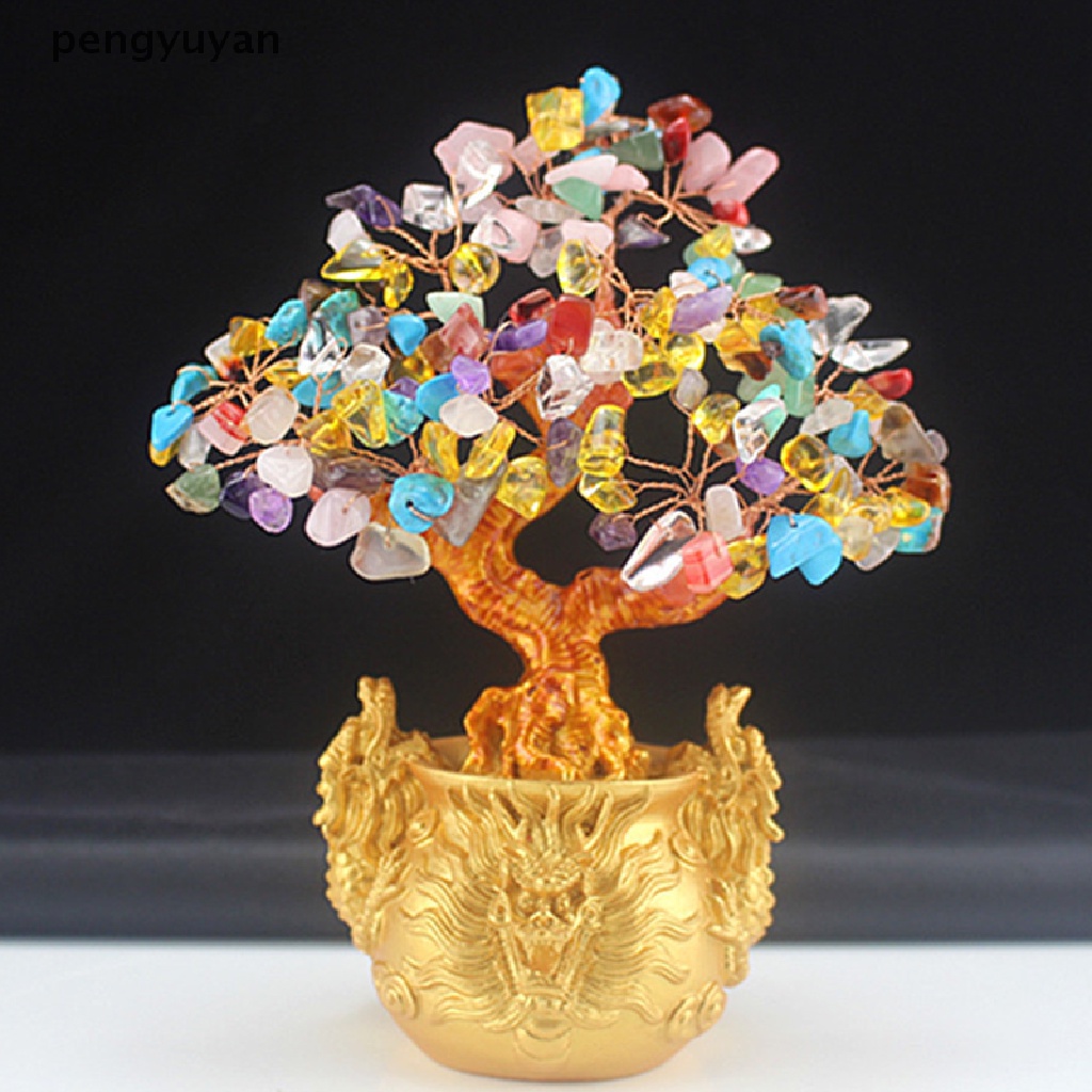 [pengyuyan] Đá Thạch Anh Pha Lê Và Cây citrine Pha Lê Trong Ngày Lễ [Mới]