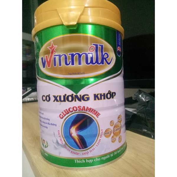 Sữa CƠ XƯƠNG KHỚP Winmilk 900G dành cho người lớn tuổi, tăng cường cơ xương khớp, giảm đau nhức