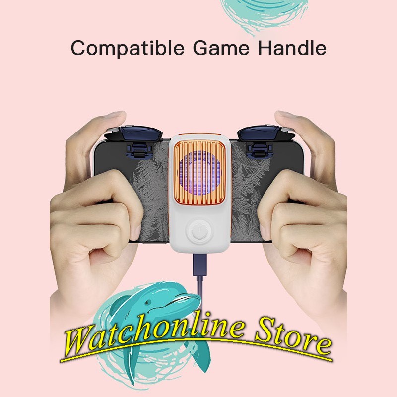 Quạt tản nhiệt MeMo DL03 - Tản nhiệt gaming làm mát nhanh chóng cho điện thoại khi chơi game