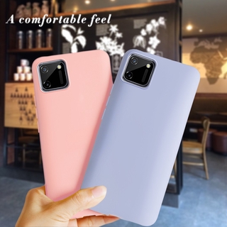 Ốp Điện Thoại TPU Mềm Chống Va Đập Màu Trơn Dành Cho Realme C11 C 11 Realmec11