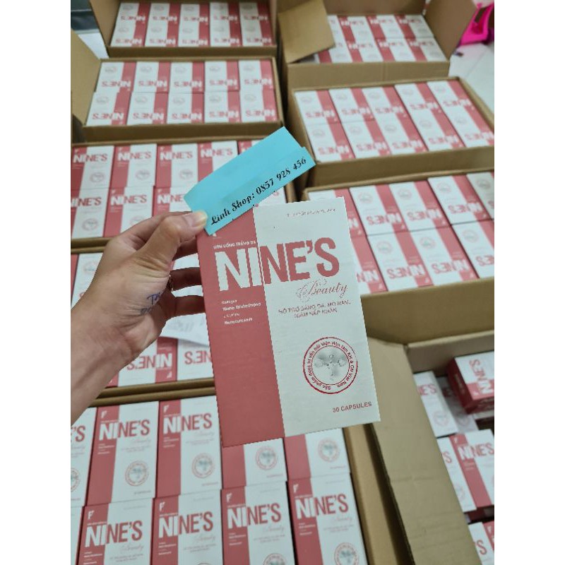 Viên uống trắng da Nines Beauty | BigBuy360 - bigbuy360.vn