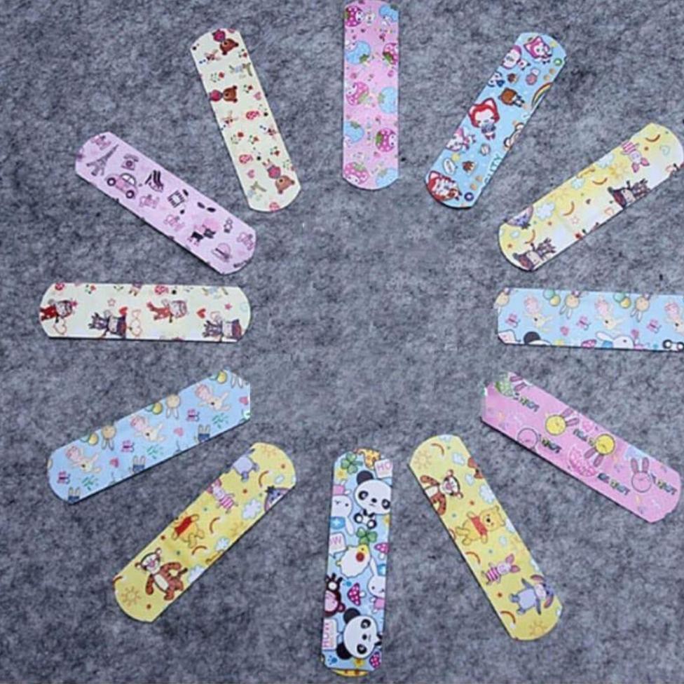 Hộp 100 miếng băng urgo ⚡ HOT ⚡ băng dán vết thương họa tiết hoạt hình xinh xắn đáng yêu