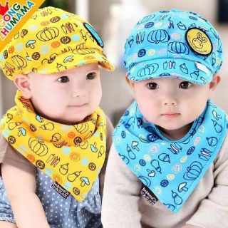 SET MŨ VÀ YẾM CHO BÉ