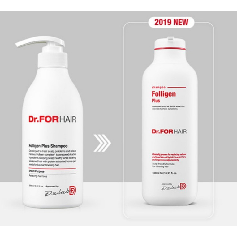 Dầu gội đầu Dr.Forhair kích mọc tóc dung tích 500ml