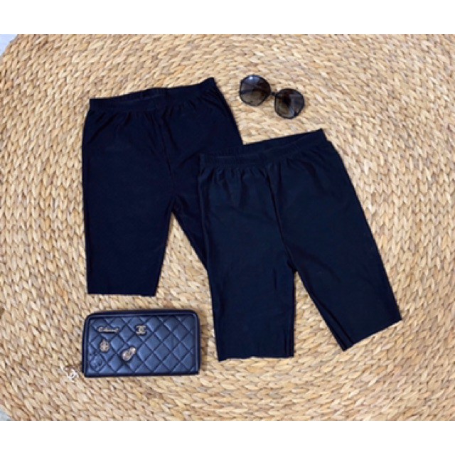 Quần ngố lưng thun chất nhũ free size co giãn thoải mái | BigBuy360 - bigbuy360.vn