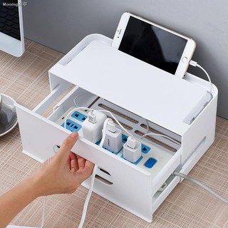 Hộp Đựng Ổ Cắm Điện Để Bàn Tiện Lợi