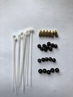 Bộ ốc bắt main cho máy tính + 10 sợi dây thít
