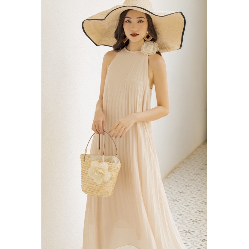váy maxi dập li sachi dress | BigBuy360 - bigbuy360.vn