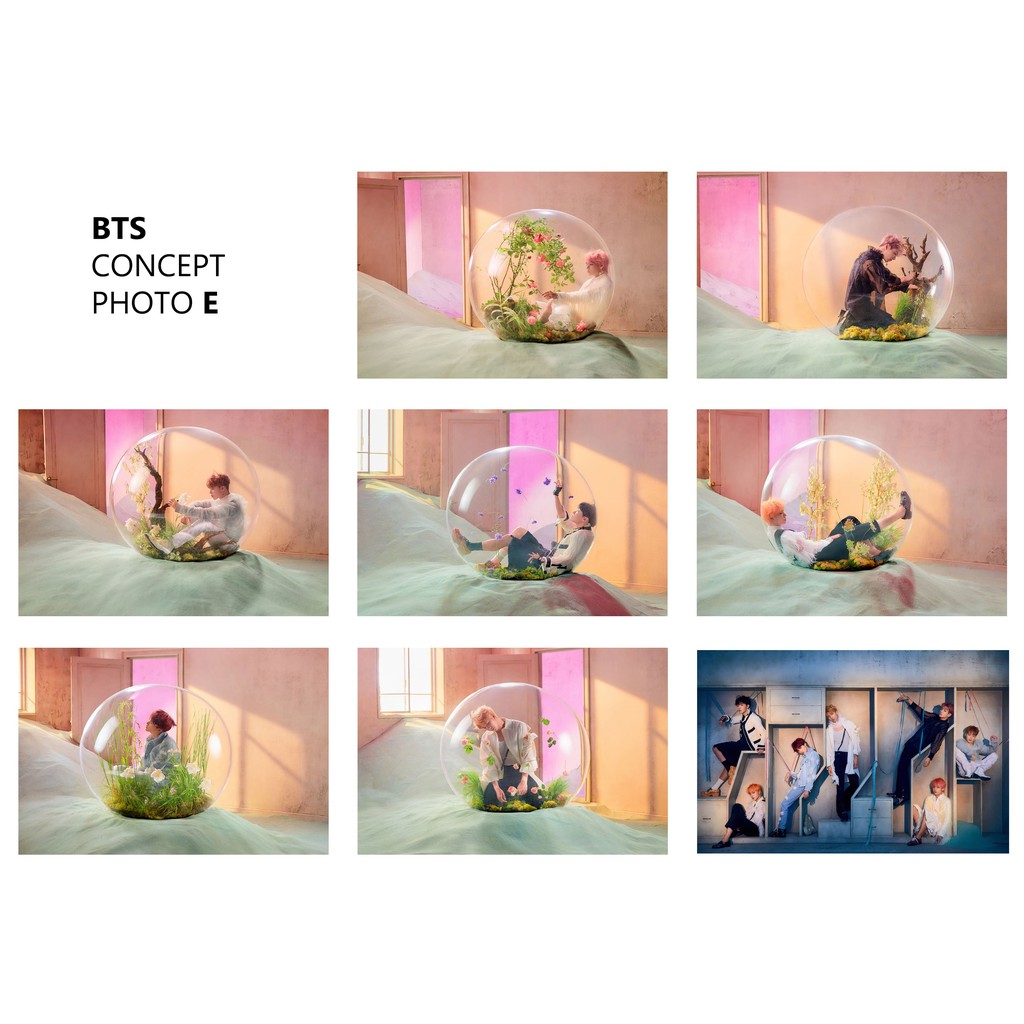 Lomo Card Ảnh BTS - Concept photo S và E ( 16 ảnh)