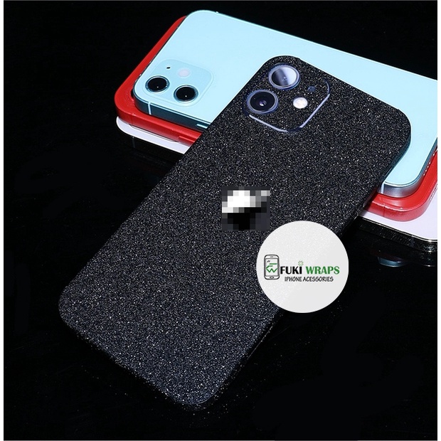 Tấm dán skin FULL Màu Black Diamond Matte Dành cho 5 6 7 8 6plus 7plus 8plus X XR XSMAX 11 PRO MAX 12 PRO MAX