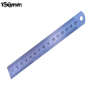 Thước inox 2 mặt 15/20/30cm tiện dụng