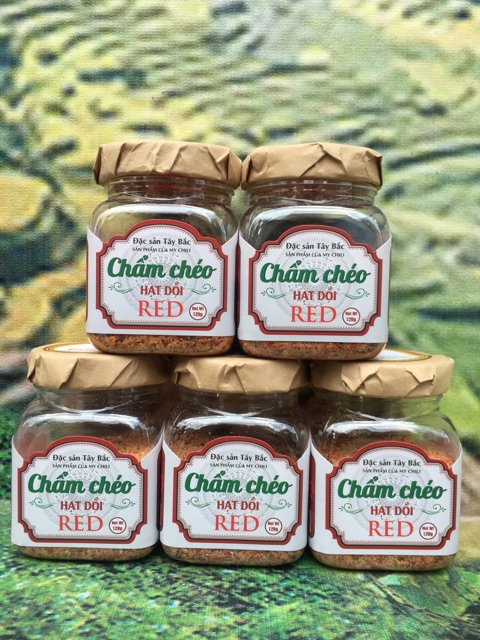  Chẳm chéo Chẩm chéo hạt dổi Red 120g siêu ngon