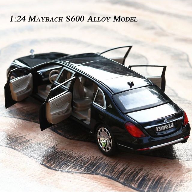 XE MÔ HÌNH 1:24 MERCCEDES BENZ MAYBACH S600