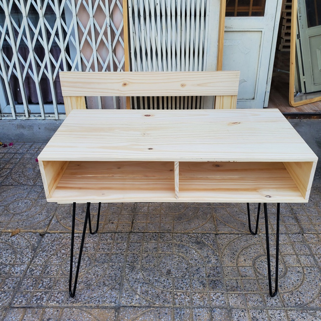 Bộ Sofa pallet và Bàn chân sắt rất chill - Homevuive