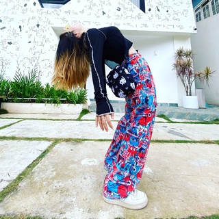 Sticker Pants - Quần hoạ tiết Made by Méow