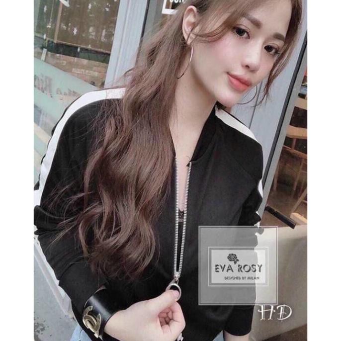 Áo khoác dù thể thao cổ bo chạy sọc cá tính - KD1 | BigBuy360 - bigbuy360.vn