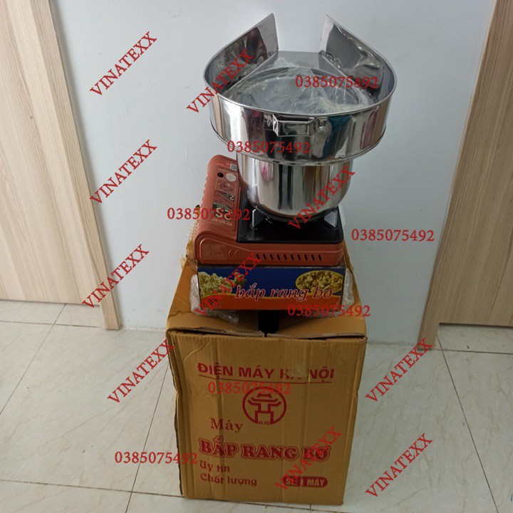 Nồi chiên bắp rang bơ làm từ INOX giá rẻ
