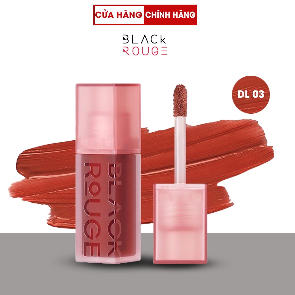 Son Kem Lì A cosmetics BlackRouge Double Layer Over Velvet DL03 Fauver Layer – Màu Cam Đất