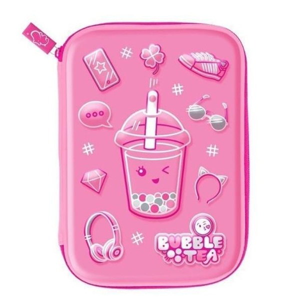 Bóp Viết 3D Boba Dễ Thương - Clever Hippo HC1205/Pink