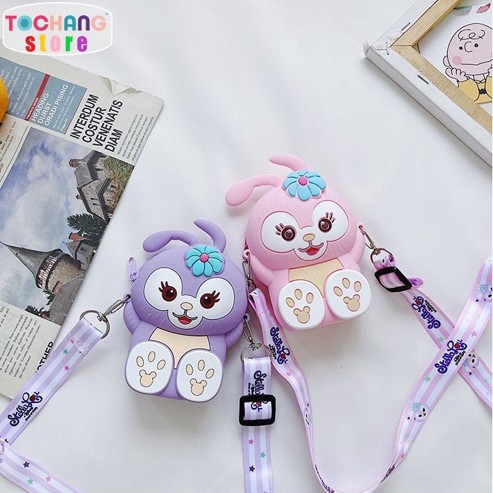 Túi Đeo Chéo Cho Bé, Túi Đeo Chéo Trẻ Em, Túi Thỏ Mini Cho Bé Đi Chơi, Du Lịch, Đựng Lì Xì Tiện Lợi (Mẫu Túi Thỏ)