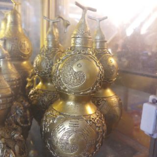 Hồ lô bát quái đồng 20cm