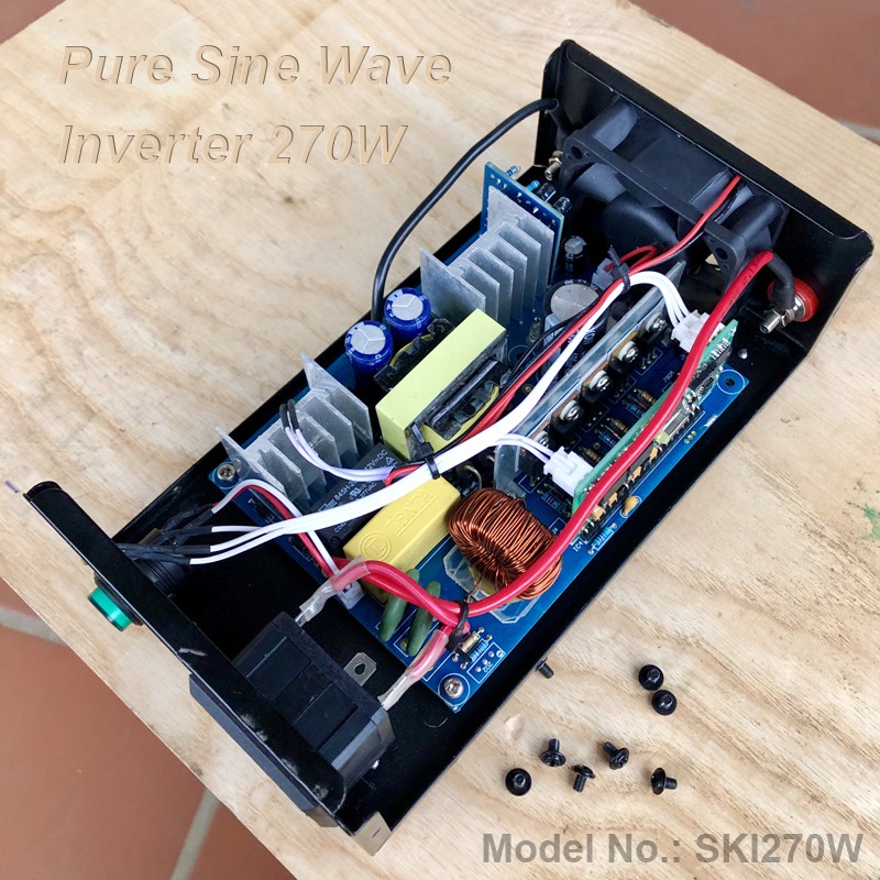 Pure Sine Wave inverter 12V to 220V 270W