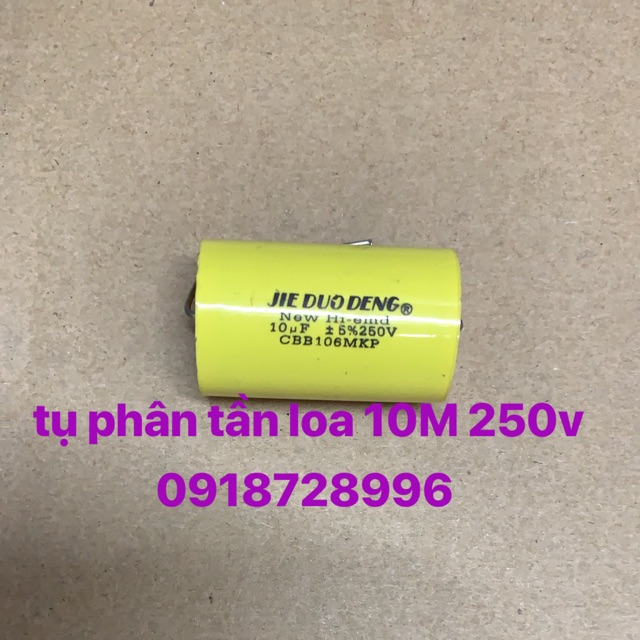 Tụ phân tần loa 10M 250V