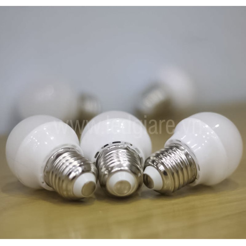 Bộ 10 bóng Đèn LED Búp 3W vàng ấm Arolight Siêu sáng, dùng trang trí nội thất nhà cửa, quán cà phê, trà sữa